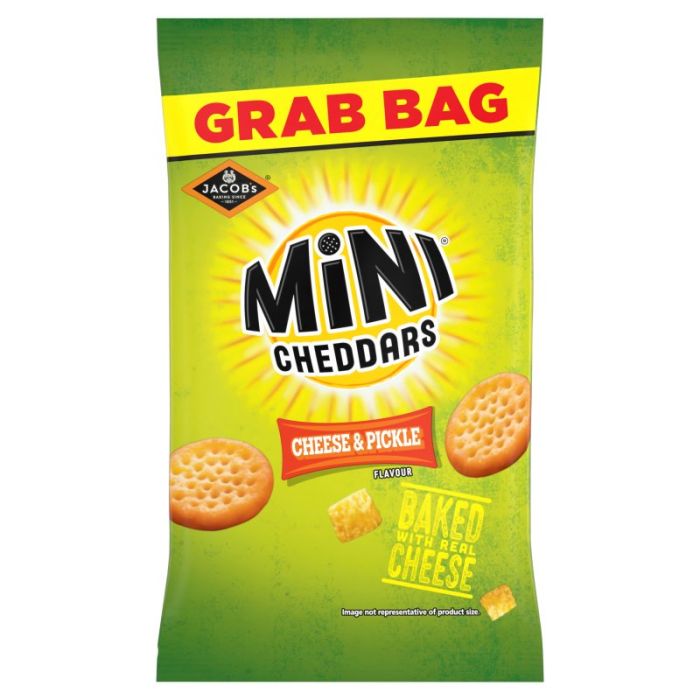 Mini Cheddars Ploughman's / Cheese & Pickle (30x50g)