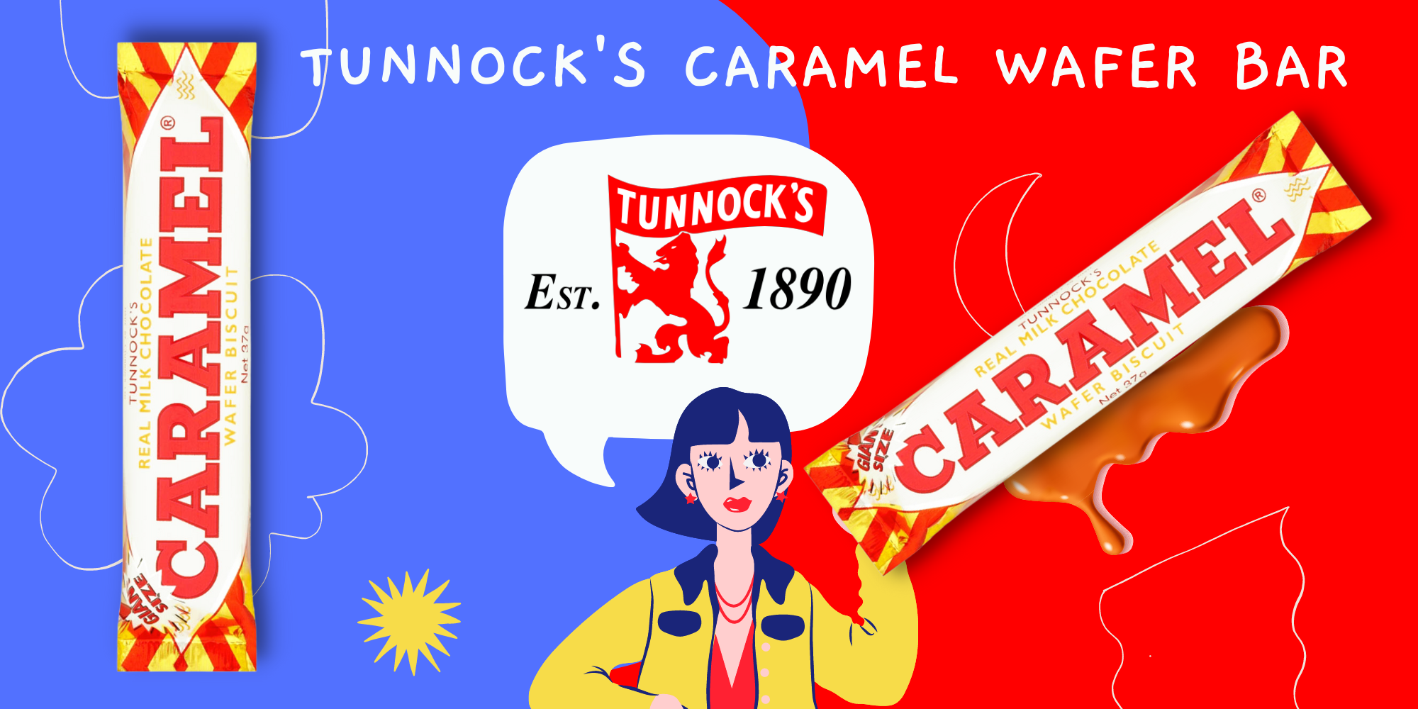 Tunnocks Caramel Wafer Bars