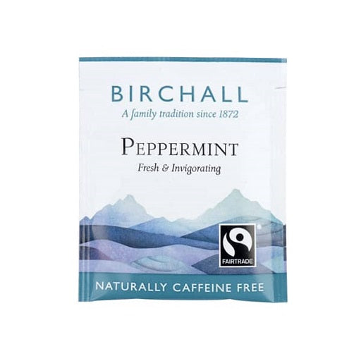 Birchall Peppermint Tea Bags - Enveloped (1x25)